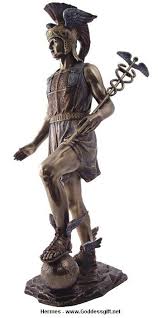 Hermes Statue Mercury Sculpture Greek And Roman Mythology Hermes Statue Greek Gods