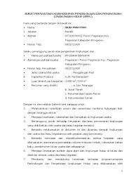 Seorang yang tidak pernah berhenti belajar apapun. Contoh Surat Pernyataan Kesanggupan Pengelolaan Dan Pemantauan Lingkungan Hidup Sppl