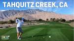 Tahquitz Creek Golf Resort - Learning to Putt before Pebble - YouTube