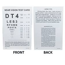 48 Rigorous Eye Test Distance From Chart