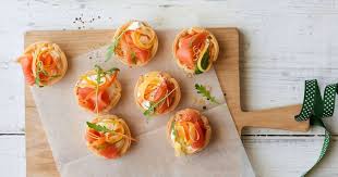 Rauchlachs Tartelettes Rezept Ricotta Rezepte Lachs