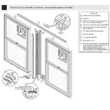 Jeld Wen Builders Series 72 White Vinyl Window Mull Kit In 2020 Window Vinyl White Vinyl Windows