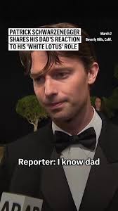 Patrick Schwarzenegger Reveals Arnold's Reaction to Performance