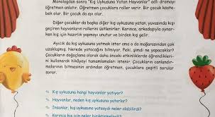Okul Oncesi Kis Uykusuna Yatan Hayvanlar Drama