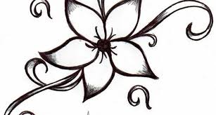 Image Result For Flower Patterns Flower Tattoo Designs Easy Tattoos To Draw Simple Flower Tattoo