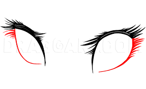 Just like with all other features of a human face, it's important that you don't draw preconceived ideas. How To Draw Anime Eyes Step By Step Drawing Guide By Neekonoir Dragoart Com