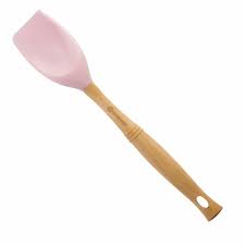 Le creuset medium spatula, black onyx. Le Creuset Silicone Spatula Shell Pink Luxurykitchen4u