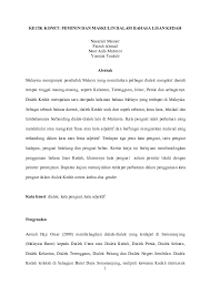 Bahasa malaysia / bahasa melayu untuk pmr dan spm. Malay Dialect Research Papers Academia Edu