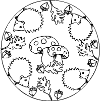 Die malvorlagen habe ich für euch in verschiedenen kategorien sortiert. Herbst Mandala Im Kidsweb De