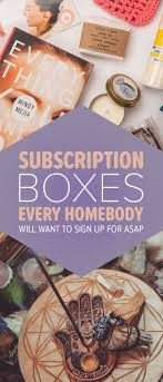 Subscription Boxes Every Homebody Will Want To Sign Up For Asap Craft Box Subscription Subscription Boxes Buzzfeed Products