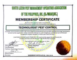 We are one of the pioneers of pest control services in metro manila serving quality service at affordable price. Pest Control Accreditations Pest Control Technologist