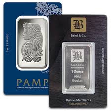 1 Oz Rhodium Bars