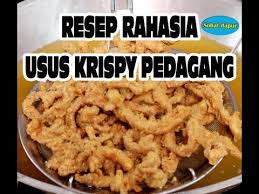 Maybe you would like to learn more about one of these? Usus Krispy Resep Rahasia Pedagang Youtube