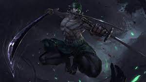 One piece digital wallpaper, monkey d. Roronoa Zoro Hd Wallpaper Hintergrund 1920x1080