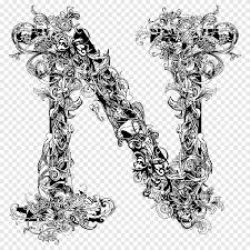 Dihalaman ini anda akan melihat gambar huruf n yg keren yang apik! Lettering Alphabet Font Calligraphy Brushwood Monochrome Typography Png Pngegg