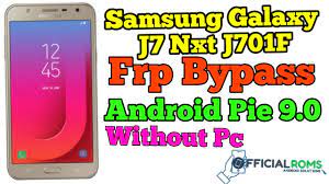 After the windows 10 creators update, owners of select galaxy devices will be able to unlock their pcs with their fingerprint. Remove Frp Samsung J7 Nxt J701f Bypass Frp Android Pie Without Pc