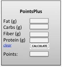 Weight watchers points are calculated individually for each person. Points Plus Calculator