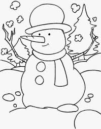 This coloring page belongs to these categories: Snowman Coloring Pages 100 Images Free Printable