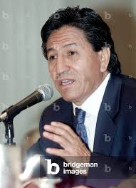 Image of PRESIDENT ELECT OF PERU ALEJANDRO TOLEDO IN NY, 2001-06-25 (photo)