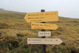 Vent Breslauerhutte Vernagthutte Brandeburgerhaus Hochjochhospiz Haus Family Holiday Highway Signs