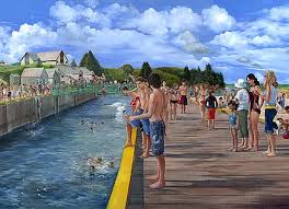 Image result for basin head park jumping off the bridge