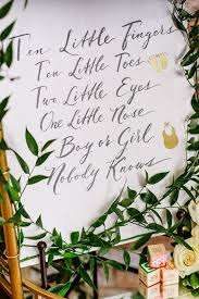 The idea to use baby drinking bottles for all the guests at the baby shower is a fun one. Elegant Winter Gender Neutral Baby Shower Baby Shower Gender Reveal Neutral Baby Shower Gender Neutral Baby Shower