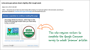 Following is another method to help you to bypass an online survey. Monetize Your Website With Google Surveys Digital Inspiration