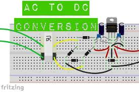 The signal level applied at. Ac To Dc Conversion 3 Steps Instructables