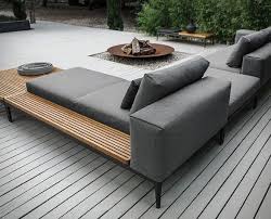 Grid Modular Outdoor Sofa Gloster Furniture Outdoor Sofa Outdoor Lounge