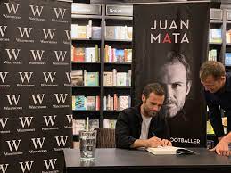 Booksignings are no place to be shy. Exciting Book Signing By Juan Mata In Manchester Juan Mata