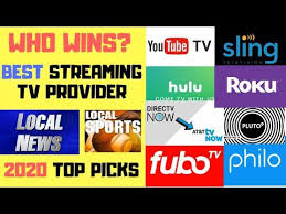 best live tv streaming services for cord cutters sling tv