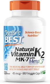 We did not find results for: Amazon Com Doctor S Best Natural Vitamin K2 Mk 7 Supports Bone Health Soft Tissue Elasticity 180 Ct Health Personal Care