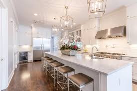 extra long kitchen island with gray