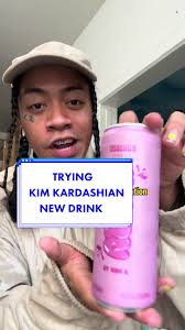 Trying Kim Kardashian drink #alanikimade #alani #kimkardashian  #alanikimadeenergydrink #kimk