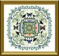 Cross stitch patterns, cross stitch kits and accesories at stitch & frog. Chatelaine Butterfly Lace Mandala Cross Stitch Pattern 123stitch