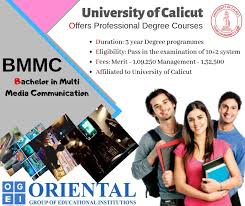 Bachelor Of Arts Multi Media B A Mm Oriental School Professional Education Degree Program Bachelor