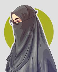 Vector Hijab Niqab Ahmadfu22 Gambar Kartun Gambar Kartun