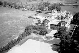 Toma Aerea De La Casa De Campo Del Country Club De Churubusco En 1932 Este Lugar Abrio Sus Puertas En 1905 Y Sigue En Pie Con Alguna House Styles Mexico City