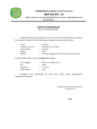 Skck merupakan salah satu hal penting untuk keperluan. Surat Kematian Dari Rt Dalam Format Pdf Kumpulan Contoh Surat