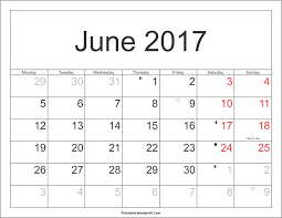June 2017 Calendar Printable November Calendar Calendar Printables Calendar Word