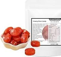 Amazon.com : sour plum candy 168g/5.9oz sugar plum plum ...