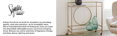 Jadonport signature design by ashley brownblack bar cart, 28w x 16d x 32h, 21lbs. Ashley Furniture Signature Design Jadonport Bar Cart Contemporary Style Casters Triple Stemware Holder 5 Bottle Wine Rack Brown Black Amazon Ca Home Kitchen