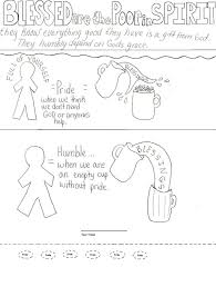 The pain of hunger or discomfort, the humility of needing help and particularly the lack or loss of possessions. Blessed Are The Poor In Spirit I Love This Depiction It Really Explains Simply Bible Activities For Kids Sunday School Curriculum Sunday School Lessons