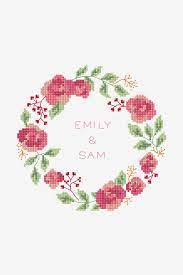 With over 200 designs, you'll find something here that is perfect for your next cross stitch project. Rose Wreath Pattern Free Cross Stitch Patterns Dmc