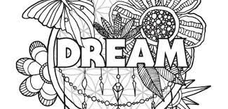 Printable cool coloring pages for adults. 5 Printable Adult Coloring Pages Of Love Hope Peace Dreams Happiness