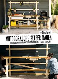 Outdoorkuche Alfons Create By Obi Gartenmobel Selber Bauen Selber Bauen Kochen Im Freien