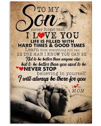  Mom To Son Vertical Poster Son Quotes From Mom My Children Quotes Son Birthday Quotes