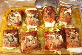 Tranches De Pescada No Forno Com Presunto Receitas Pescanova Receita Pescada No Forno Receitas Ideias