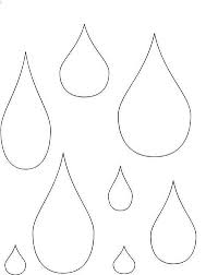 Raindrops Coloring Page 2019 Educative Printable Rain Drops Templates Printable Free Coloring Pages