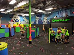 We have the largest assortment of nerf guns. Dart Em Up Is The First Indoor Nerf Arena In Texas
